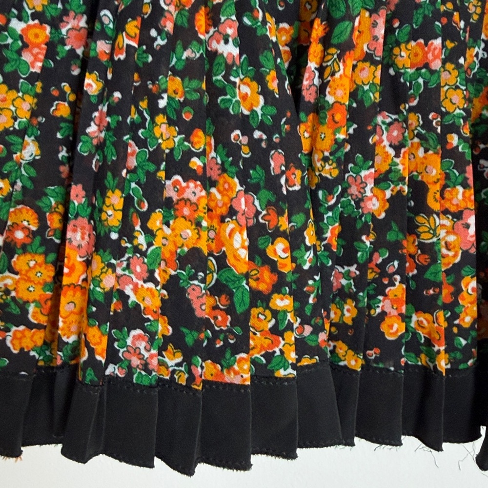 Coach Multicolor Floral paneled Skirt size 2 - Picture 8 of 16